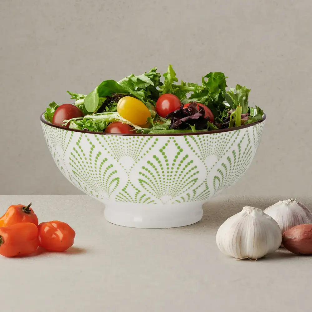 Torre & Tagus - Kiri Green Lotus Bowl