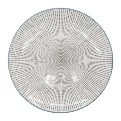 Kiri Collection Grey with Blue Trim - PABOOM