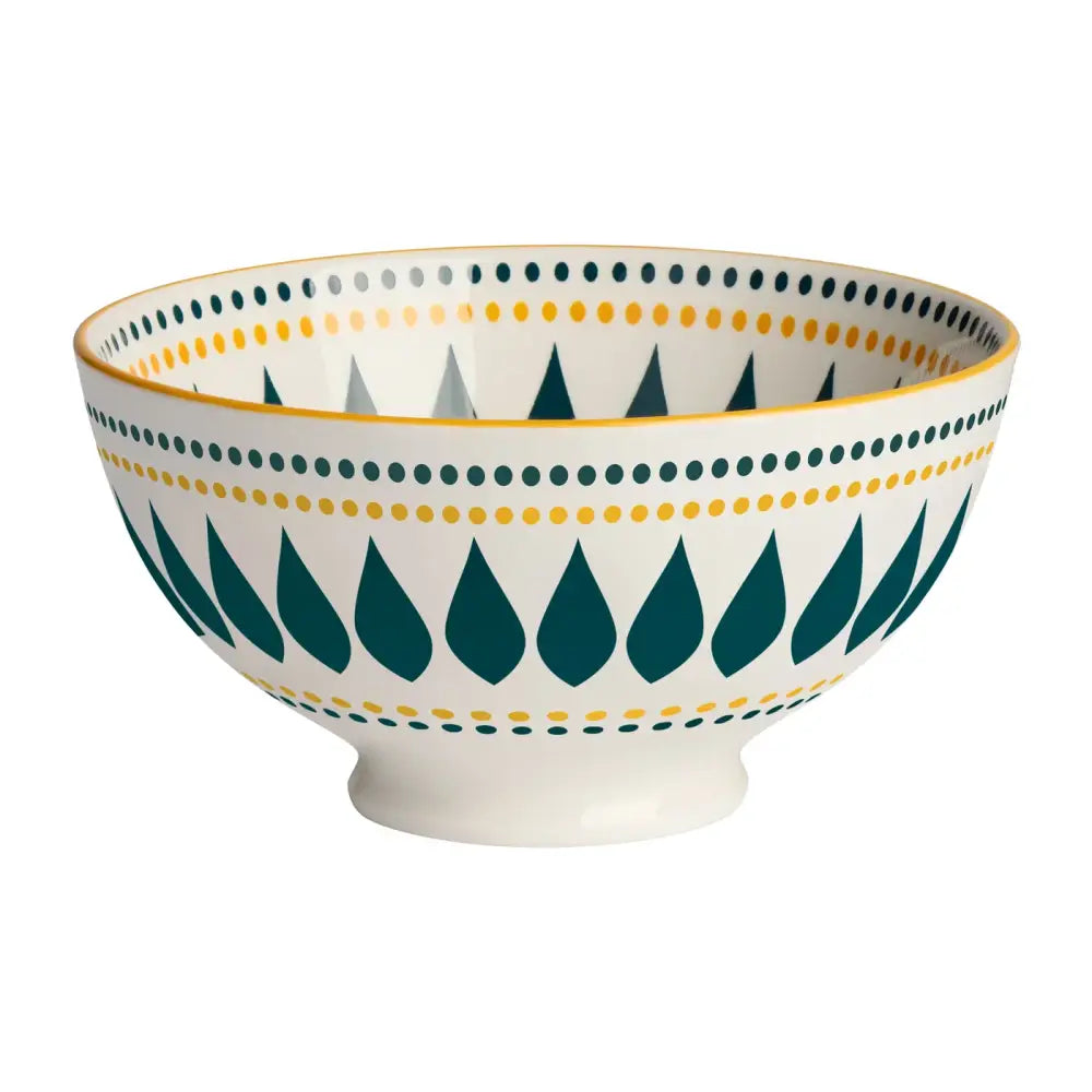 Torre & Tagus - Kiri Petal Dot Daisy Bowl Medium