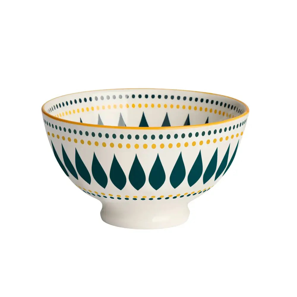 Torre & Tagus - Kiri Petal Dot Daisy Bowl Small