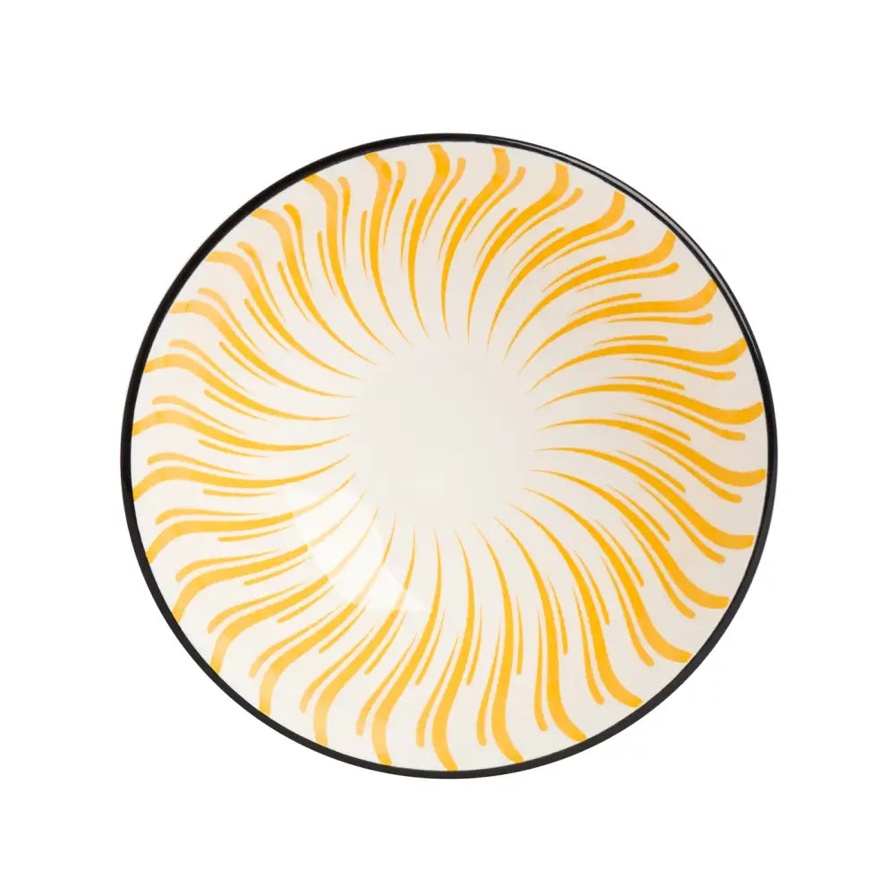 Kiri Bowl Medium Yellow Sunburst - PABOOM
