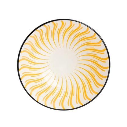 Kiri Bowl Medium Yellow Sunburst - PABOOM