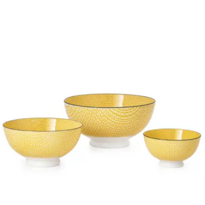 Kiri Collection Yellow with Black Trim - PABOOM