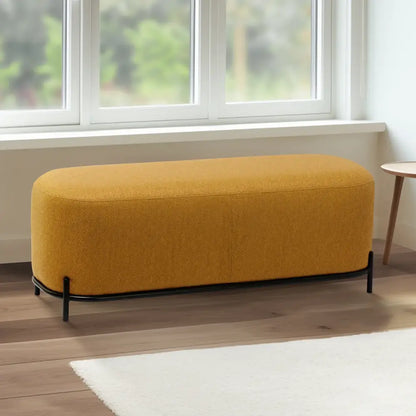 Pender Pin Leg Bench Goldenrod - PABOOM