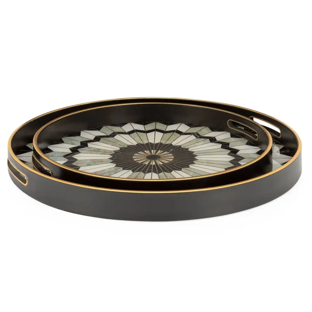 Savoy Mosaic Tray Round Large - PABOOM