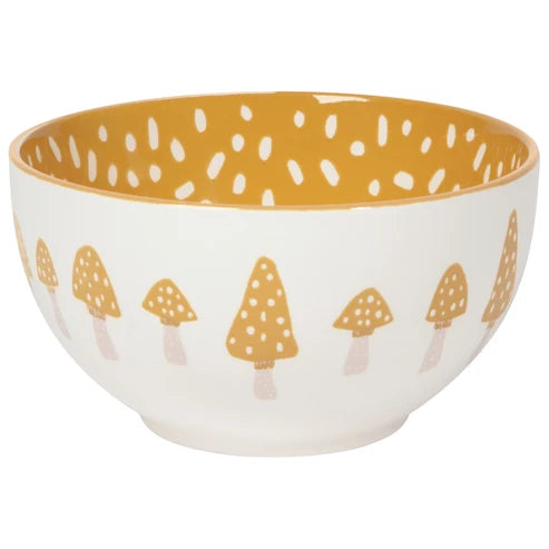Toadstool Bowls Set stacked together showing all four colourways - PABOOM