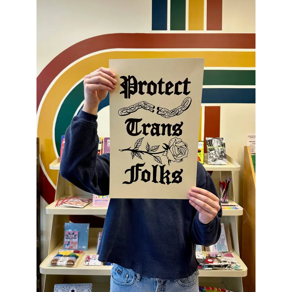Protect Trans Kids/Folks Print - PABOOM