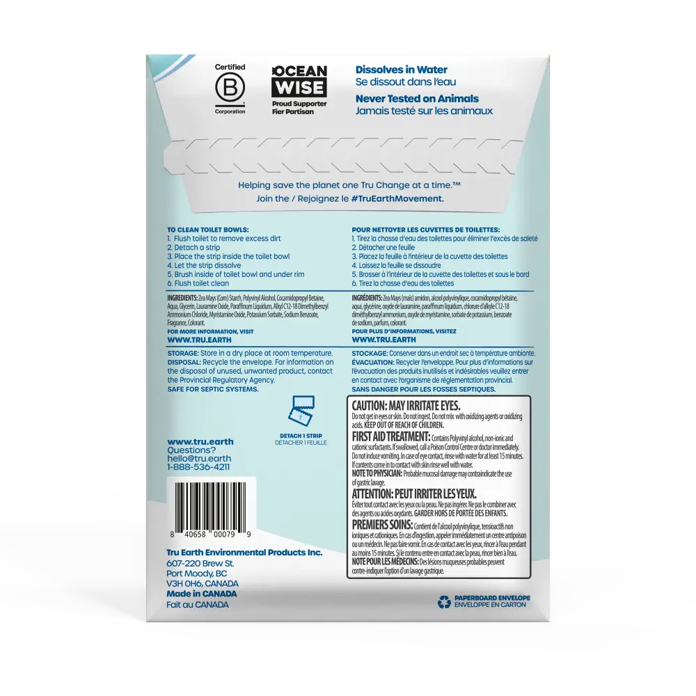 Tru Earth Toilet Bowl Strips - PABOOM