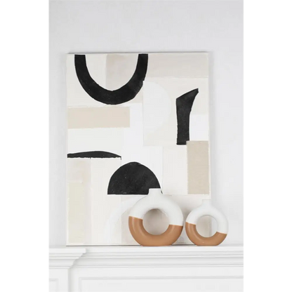 2-Tone Donut Vase - PABOOM