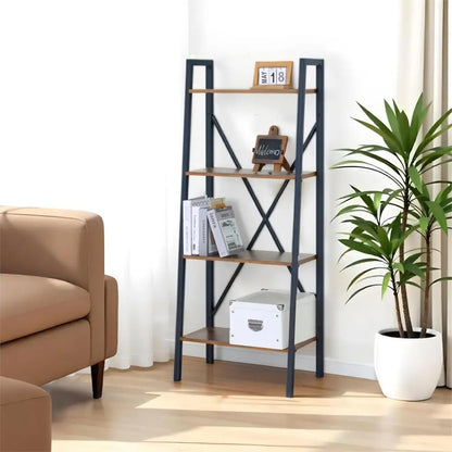 TRUU DESIGN - 4 Tiers Tapered Bookcase
