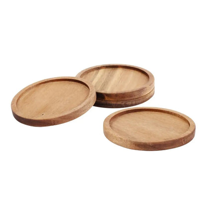 Acacia Wood Coasters - PABOOM