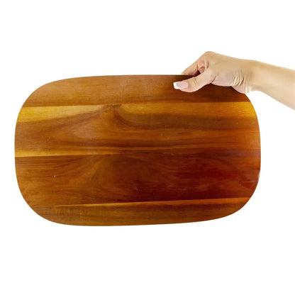 TRUU DESIGN - Acacia Wood Footed Serving Board