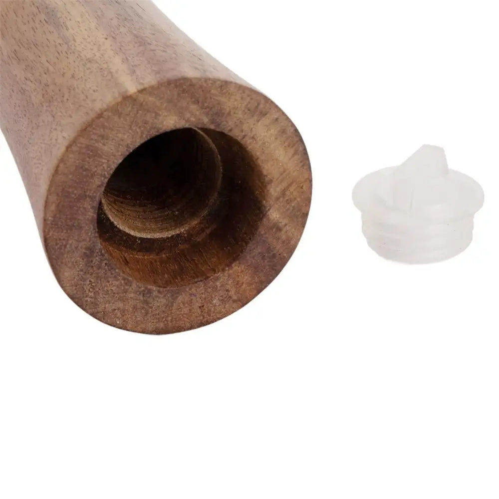 TRUU DESIGN - Acacia Wood Salt + Pepper Shakers