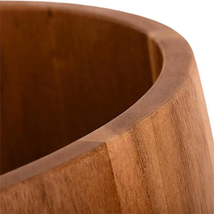 TRUU DESIGN - Acacia Wood Serving Bowl 9.5x3.15”