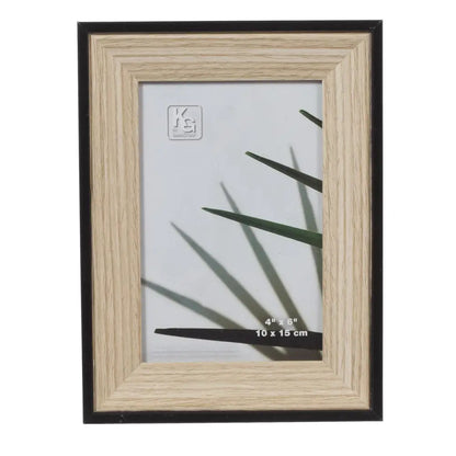 Alder Frame Black + Natural - 4x6"