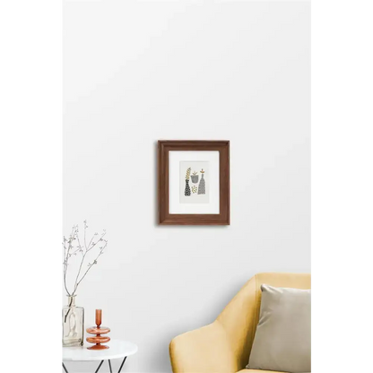 Archer Frame Walnut - 11 x 14” (8 x 10”)