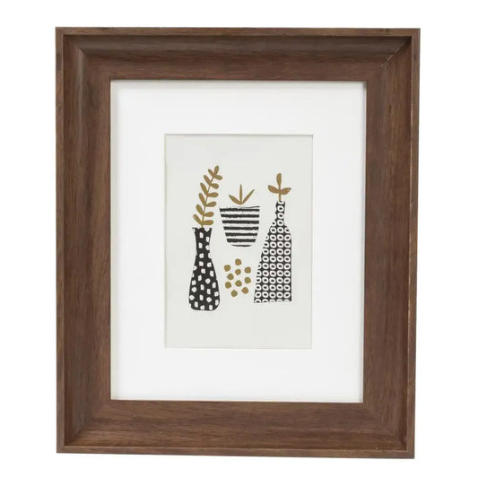 Archer Frame Walnut - 8 x10” (5 x 7”)