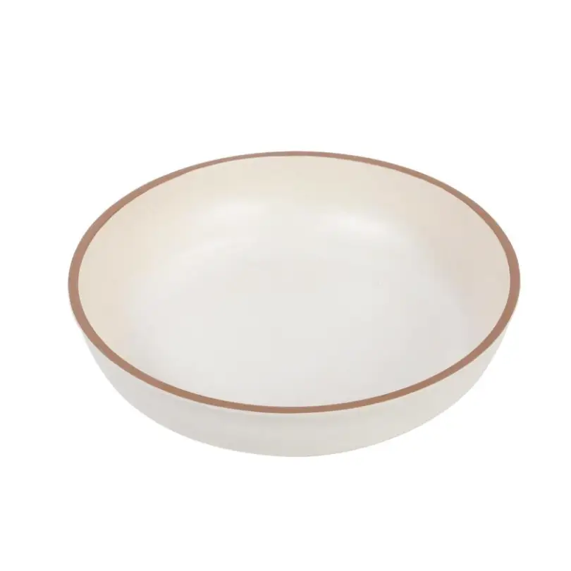 Bamboo Fibre Shallow Bowl - PABOOM