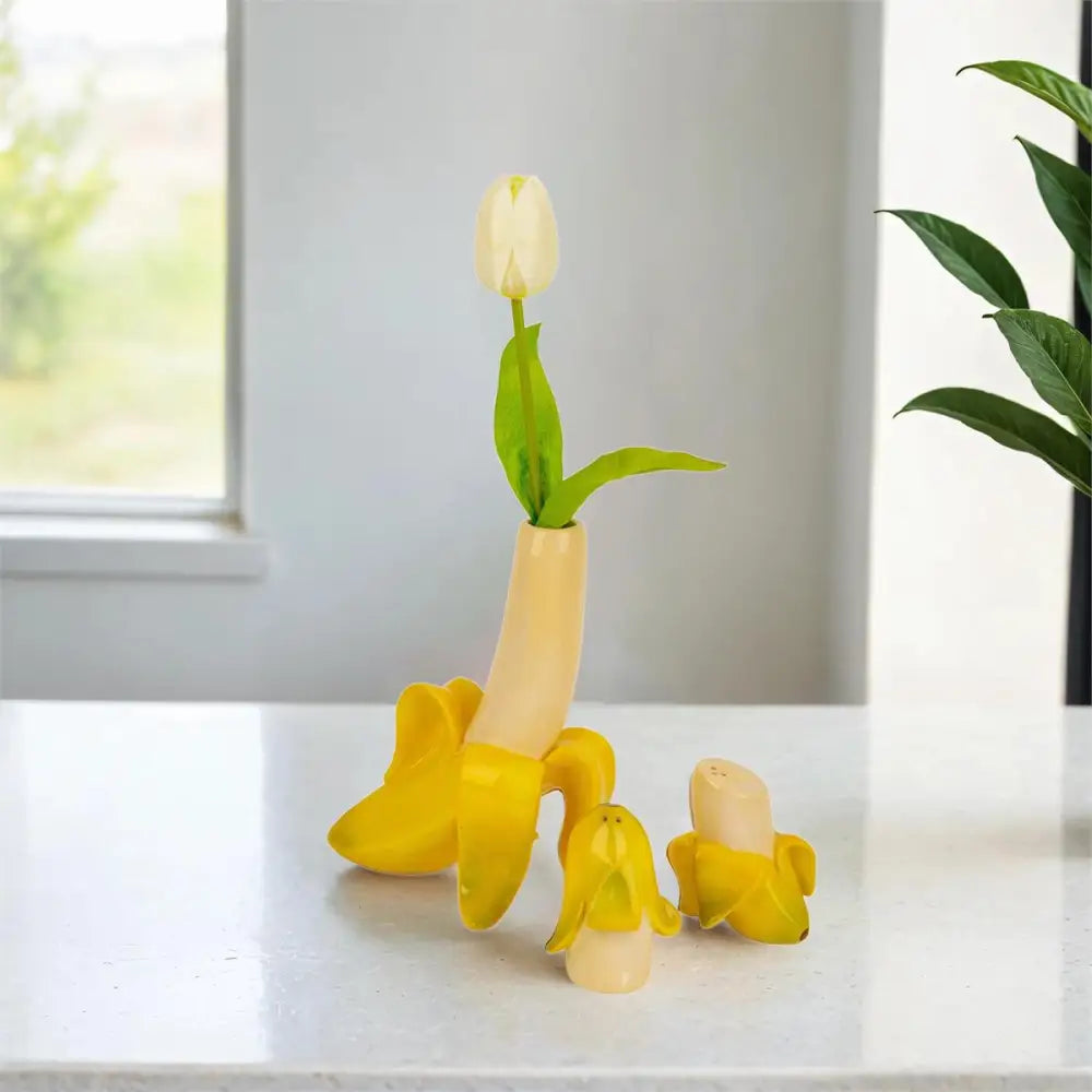 Banana Salt + Pepper Shakers - PABOOM