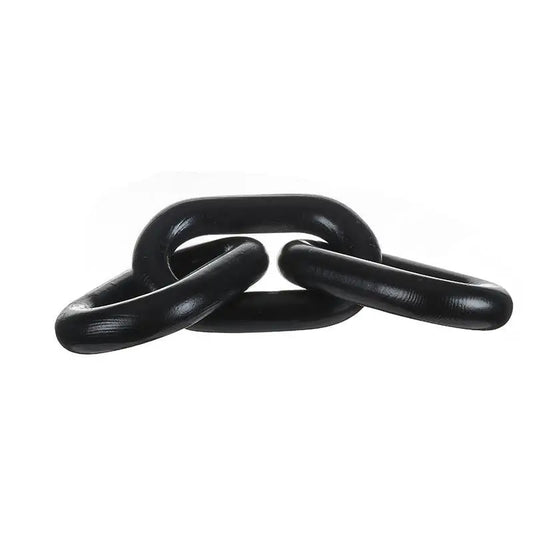 Black Wooden Chain Link - PABOOM