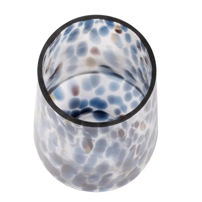 Bubble Glass Vase Indigo - PABOOM