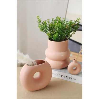 Bubble Pink Planter Vase - PABOOM