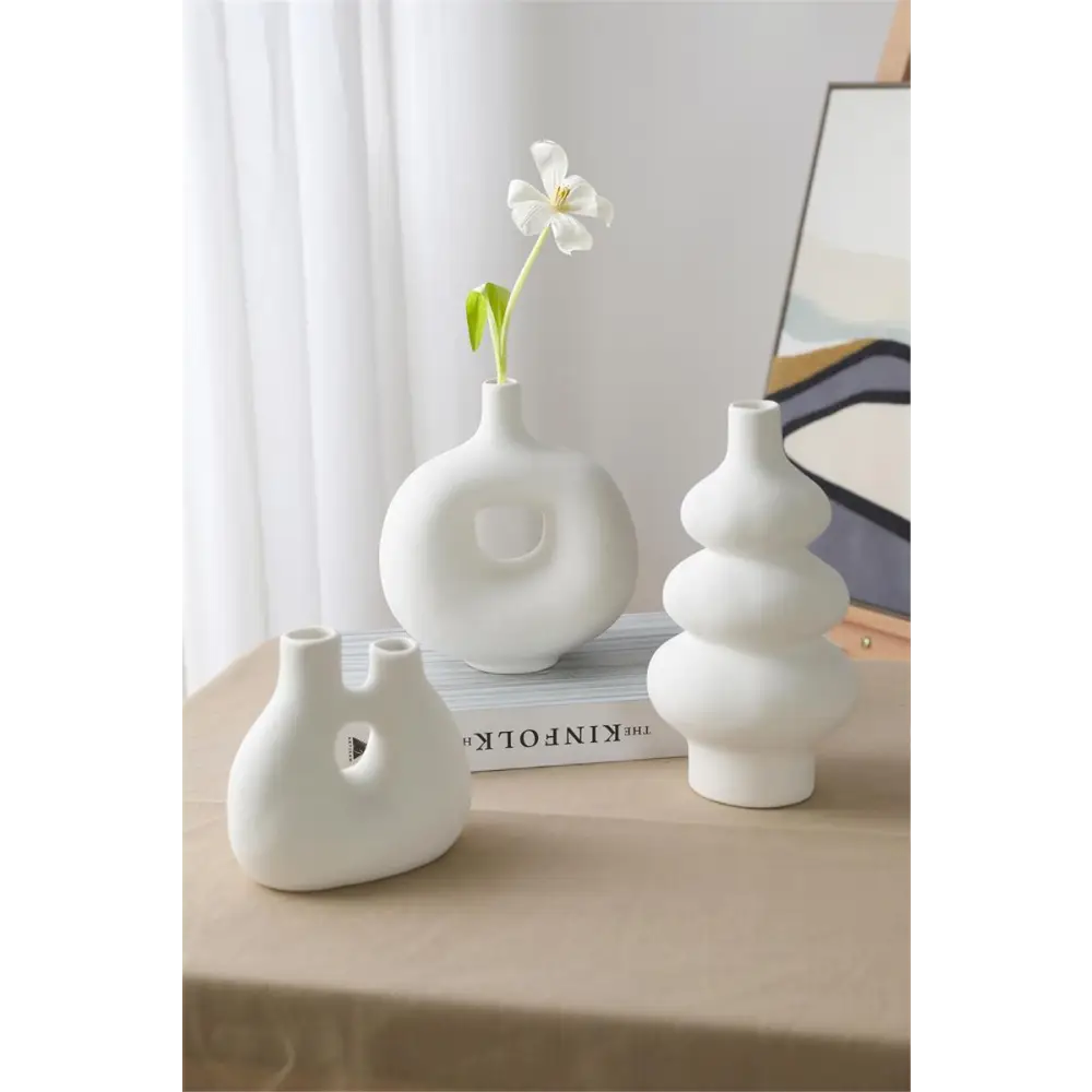 Bubble White Vase - PABOOM