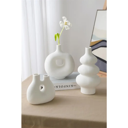 Bubble White Vase - PABOOM