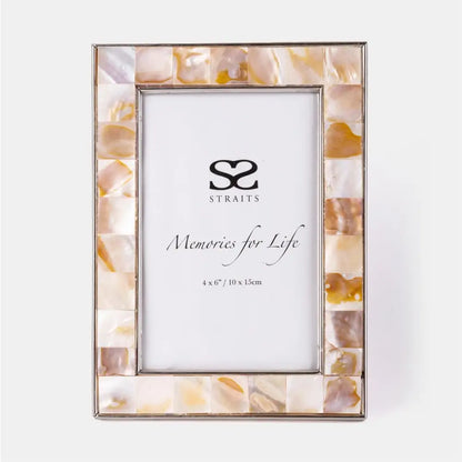 Capiz Shell Photo Frame - 5x7”