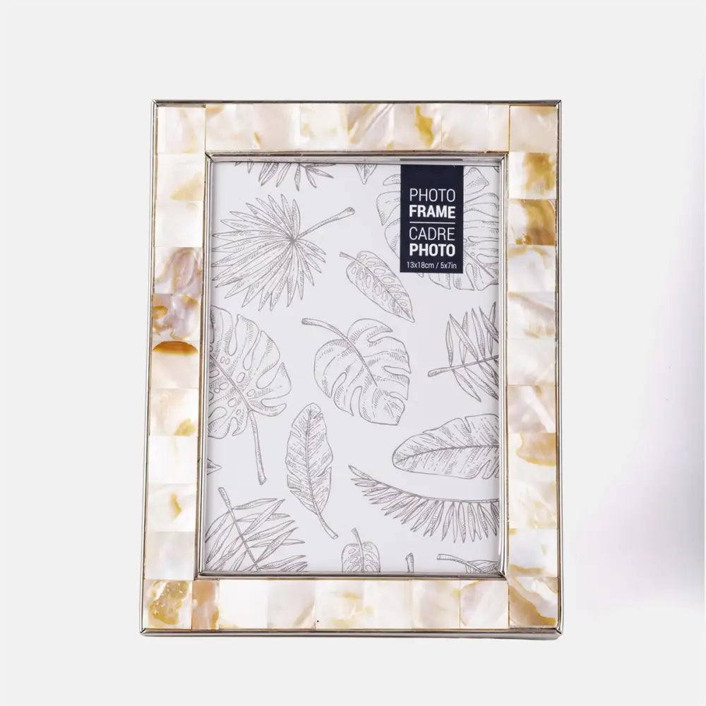 Capiz Shell Photo Frame - 4x6"