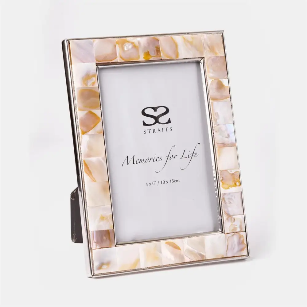 Capiz Shell Photo Frame - 4x6"