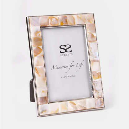 Capiz Shell Photo Frame - 4x6"