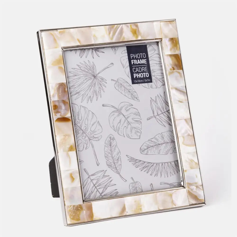 Capiz Shell Photo Frame - 4x6"