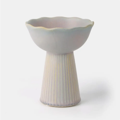 Ceramic Bowl On Pedestal Base - PABOOM