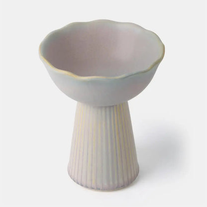 Ceramic Bowl On Pedestal Base - PABOOM