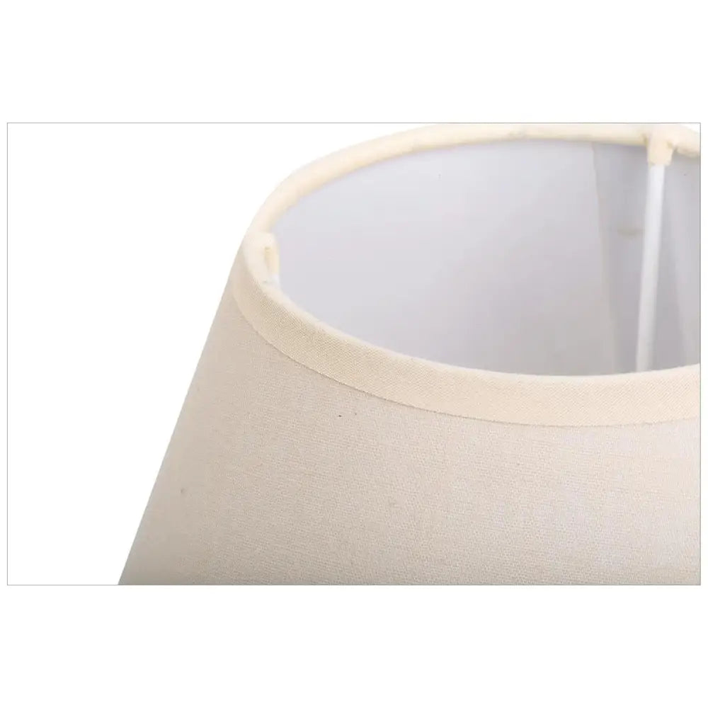 Ceramic Lamp With White Shade - PABOOM