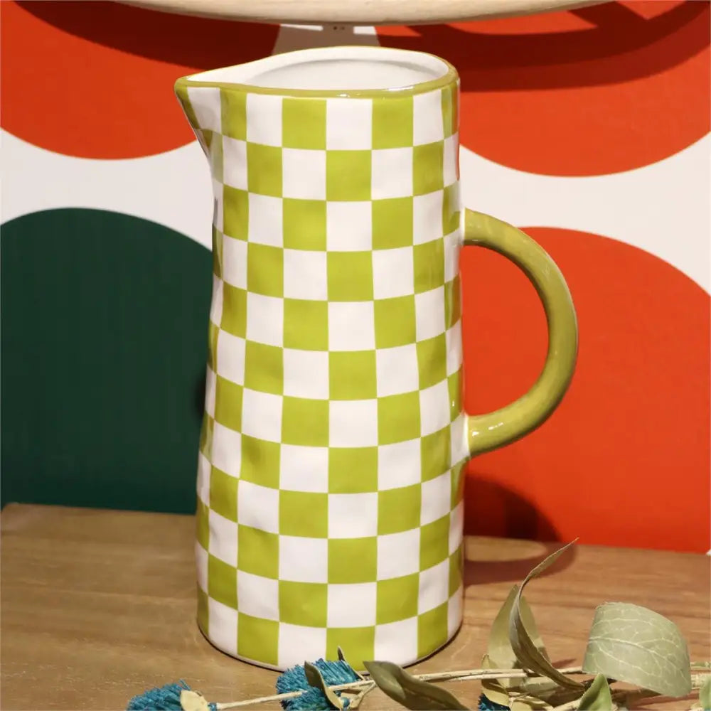 Checkered Moss Pitcher - PABOOM