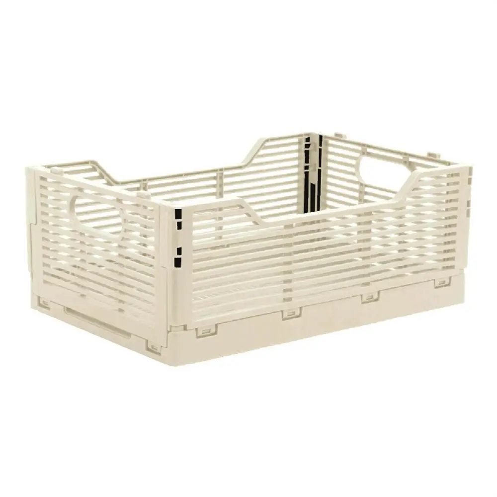 Collapsible Storage Crate - Ballet Pink / Large