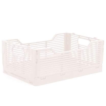 Collapsible Storage Crate - Cloud White / Small