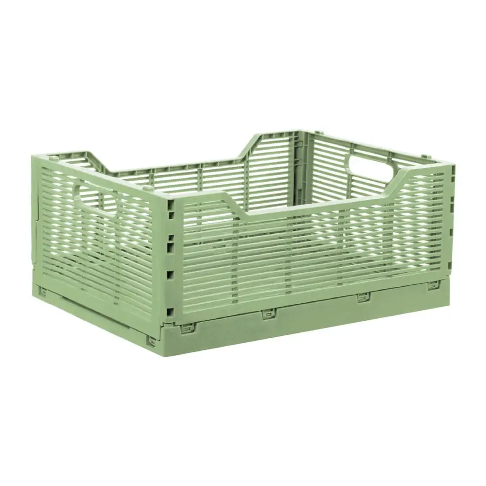 Collapsible Storage Crate - Lilac / Large