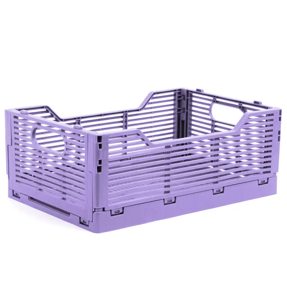Collapsible Storage Crate - Navy / Small