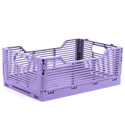 Collapsible Storage Crate - Sage Green / Large