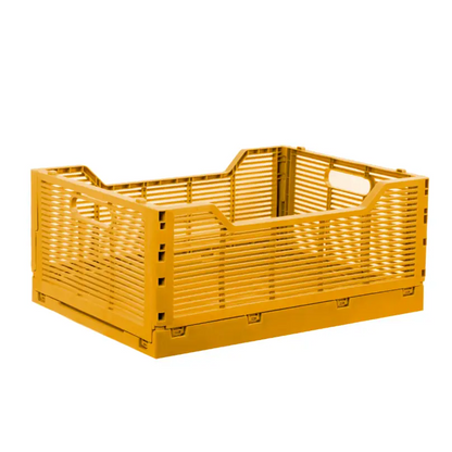 Collapsible Storage Crate - Bubblegum Pink / Large