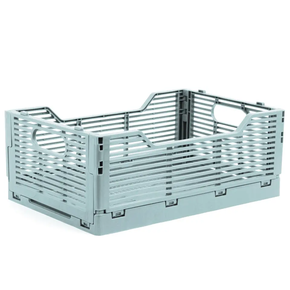 Collapsible Storage Crate - Black / Small