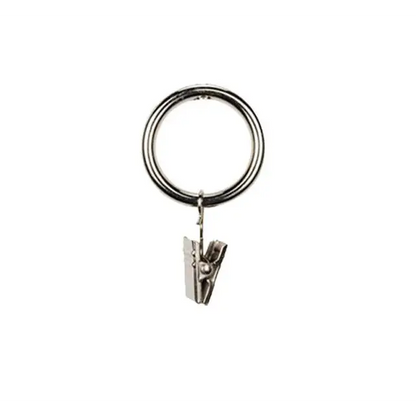Curtain Clip Rings - Ant. Brass