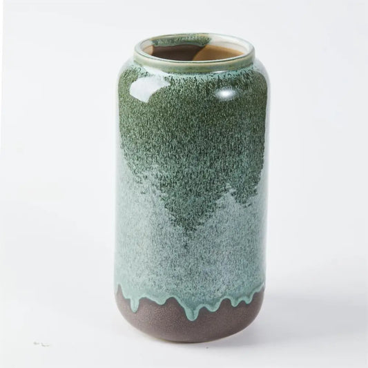 Dipped Glaze Ceramic Vase - PABOOM