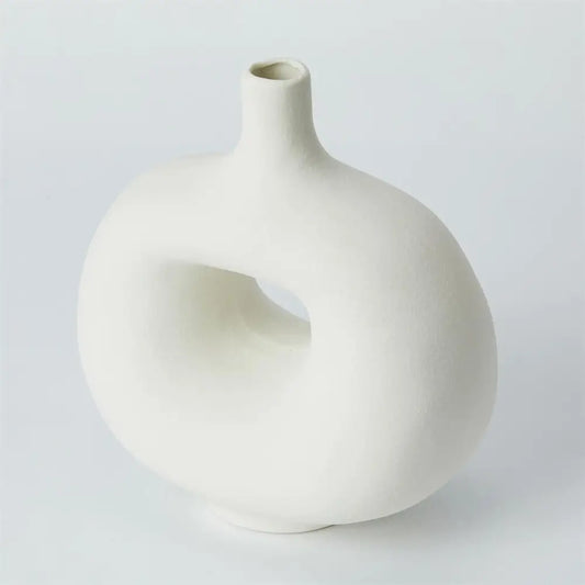Donut Shape Wide Vase - PABOOM