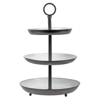 Enamelled 3-Tier Stand - PABOOM