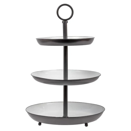 Enamelled 3-Tier Stand - PABOOM
