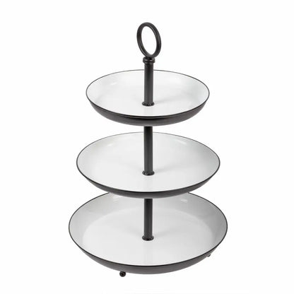 Enamelled 3-Tier Stand - PABOOM